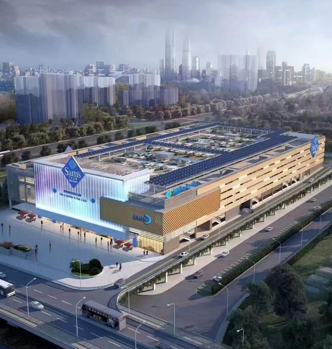 沃爾瑪山姆會(huì)員店電梯溫馨提示定制標(biāo)線貼